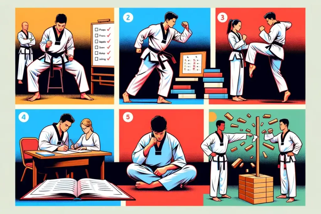 How Does Taekwondo Belt Promotion Work ?