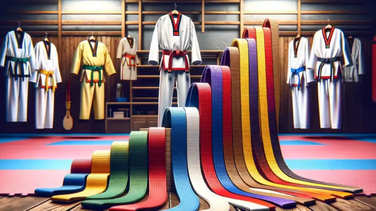 Journey Through Taekwondo Belts: Colors and Progress